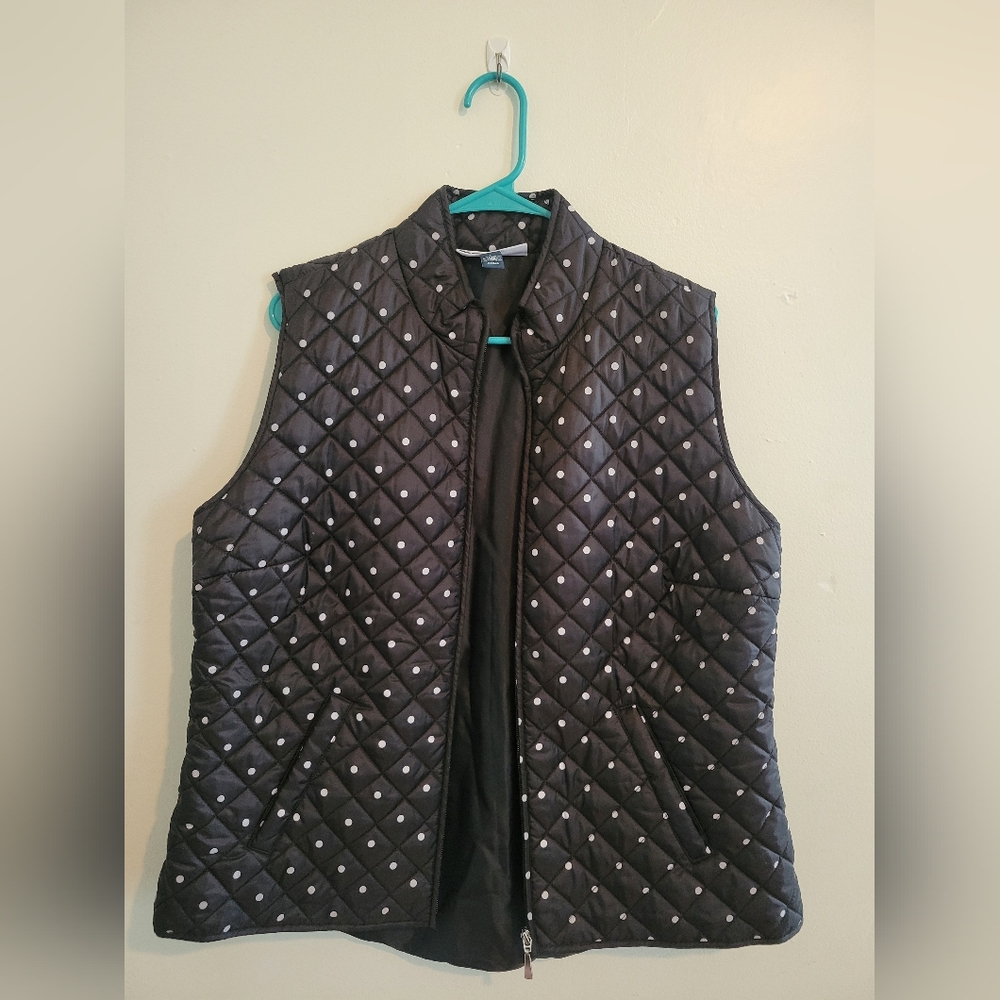Karen Scott Puffer Vest
